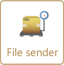 Accedi all'applicazione File sender